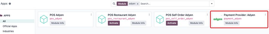 Odoo - Payment Providers